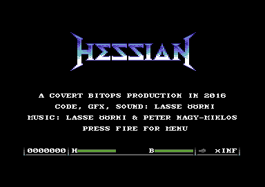 Current title screen